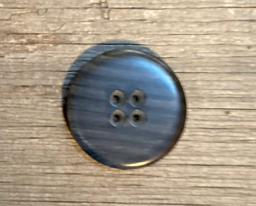 Striped Gray Button 1 1/2 Inch 360056