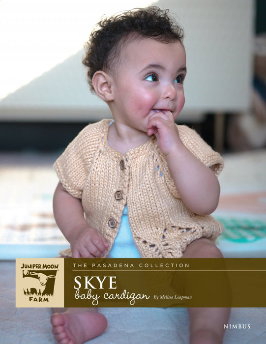 Skye Baby Cardigan pattern by Melissa Leapman