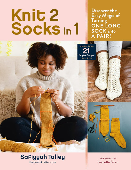 Knit 2 Socks in 1 by Safiyyah Talley