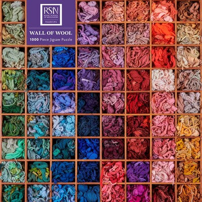Royal School of Needlework: Wall of Wool Jigsaw Puzzle