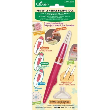 Nålefilteværktøj i Clover Pen Style 