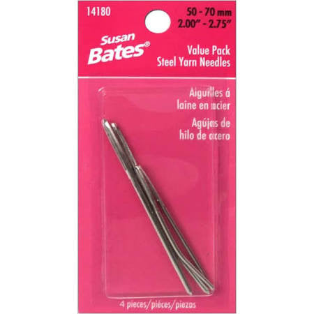 Susan Bates Steel Yarn Needles Value Pack 2-2.75in