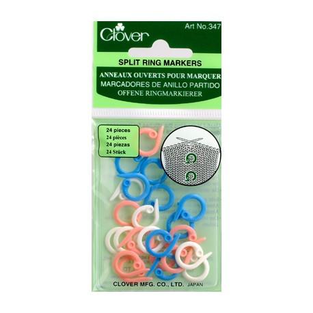 Clover Split Ring Markers 